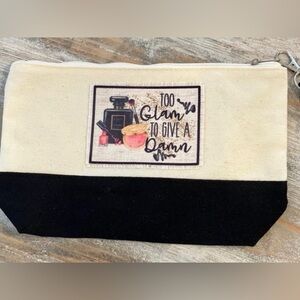 NEW! Too Glam to Give a Damn Makeup Bag